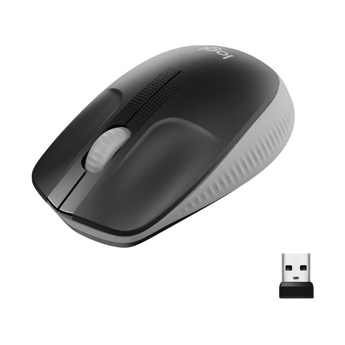 Logitech M190 Ratón Inalámbrico Ergónomico de Tamaño Completo, Conexión RF sin Retrasos, 18 Meses Batería, Seguimiento de Precisión, Color Gris Logitech M190 Ratón Inalámbrico Ergónomico de Tamaño Completo, Conexión RF sin Retrasos, 18 Meses Batería, Seguimiento de Precisión, Color Gris