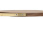 DKD Home Decor Tabla de Cortar Acacia y Metal Natural