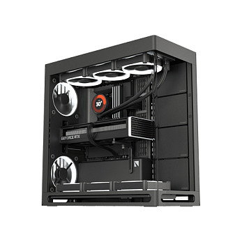 HAVN HS 420 Midi-Tower E-ATX con Vidrio Templado - Negro HAVN HS 420 Midi-Tower E-ATX con Vidrio Templado - Negro