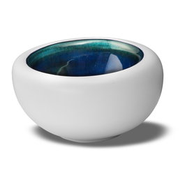 Le coq Bol Gourmet Abyssos 17x15,5 cm (3 Unidades) Porcelana Pintada a Mano