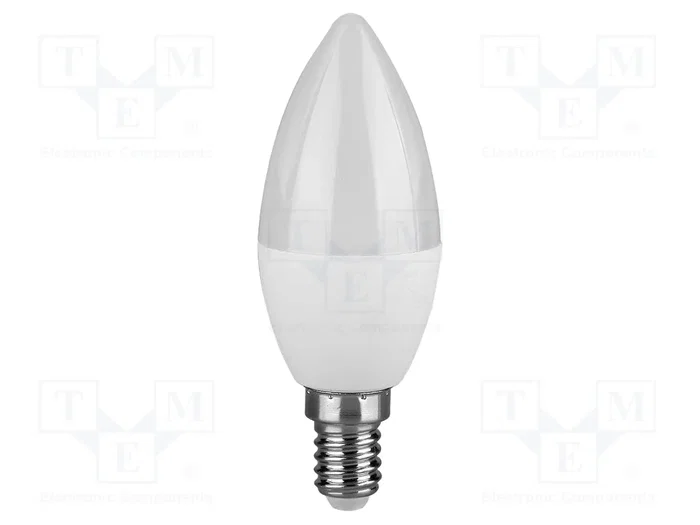 V-TAC Lámpara LED E14 Blanco Caliente 7W 600lm V-TAC Lámpara LED E14 Blanco Caliente 7W 600lm