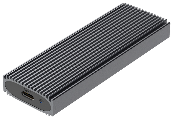 AISENS Caja Externa M.2 NVMe ASM2-023GR Gris USB 3.2 Gen2