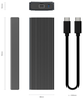 AISENS Caja Externa M.2 NVMe ASM2-023GR Gris USB 3.2 Gen2