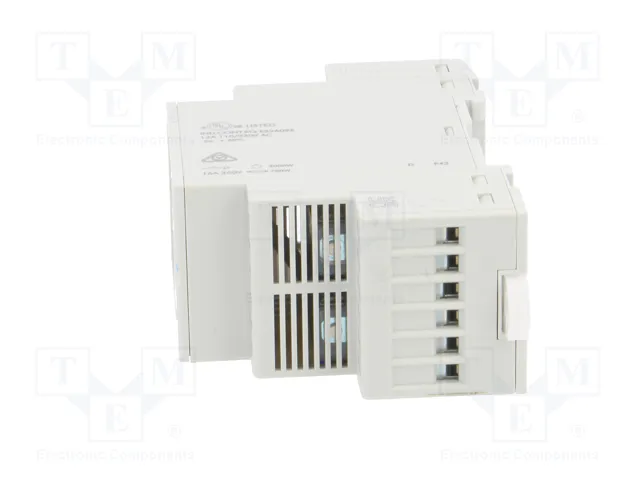 FINDER Programador de tiempo Digital 12-24VDC DPDT