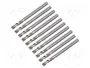 RECA Broca para metal de 3mm x 46mm en acero rápido al cobalto HSS-Co