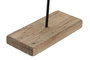 DKD Home Decor Figura de Pez en Madera de Paulownia Marrón Desgastado