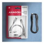 Axagon BUCM32-CF10AB Cable de extensión USB-C a USB-C 3.2 Gen 2, 1 m, 20 Gbps - Aluminio