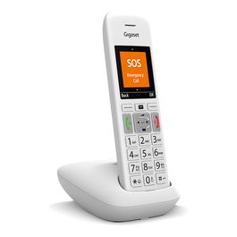 Gigaset E390 Teléfono DECT/analógico Inalámbrico Blanco