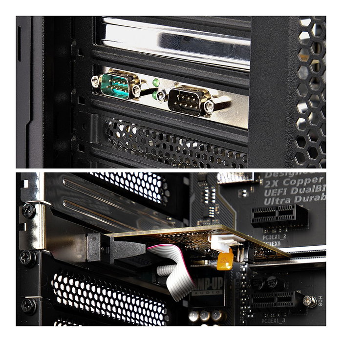 StarTech 2 Puertos Serie RS-232 PCIe 21050-PC-SERIAL-LP