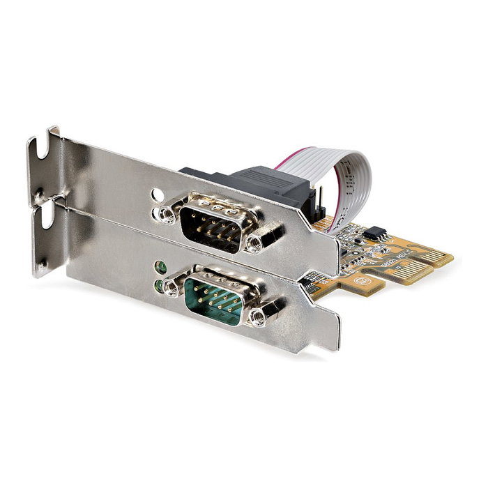 StarTech 2 Puertos Serie RS-232 PCIe 21050-PC-SERIAL-LP