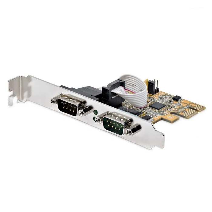 StarTech Tarjeta PCIe de 2 Puertos Serie RS-232 DB9 21050-PC-SERIAL-LP StarTech Tarjeta PCIe de 2 Puertos Serie RS-232 DB9 21050-PC-SERIAL-LP