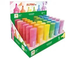 Alpino Rotulador fluorescente Up - Pack Expositor de 36 unidades, colores surtidos (amarillo, verde, naranja, azul, lila, rosa)