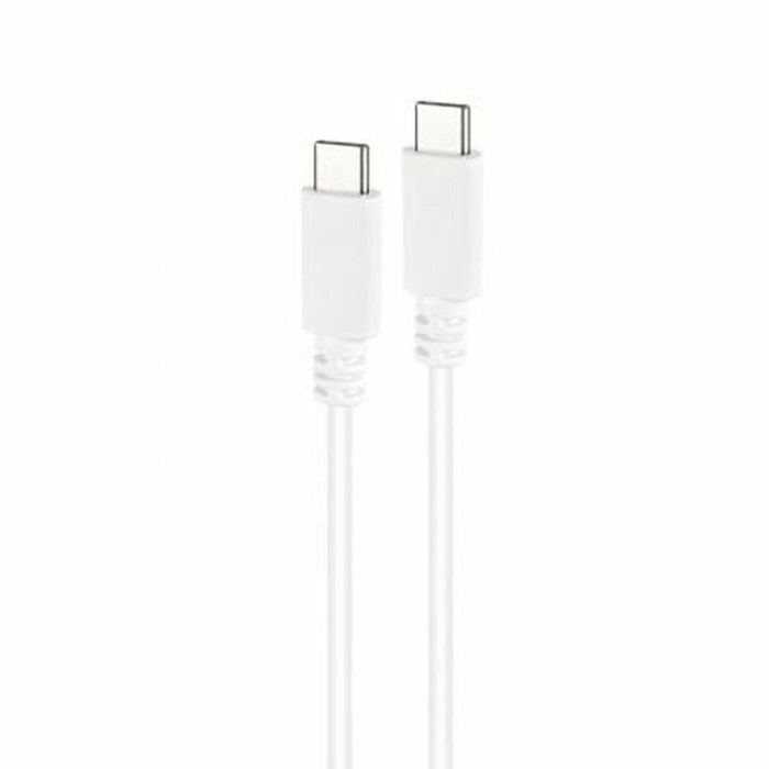 Nanocable Cable USB 2.0 USB-C a USB-C, 1,5 m, Blanco