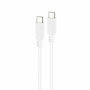 Nanocable Cable USB 2.0 USB-C a USB-C, 1,5 m, Blanco