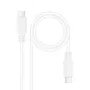 Nano Cable 10.01.2301-L150-W Cable USB 2.0 Tipo-C Macho a Tipo-C Macho Blanco 1.5m 480Mbps