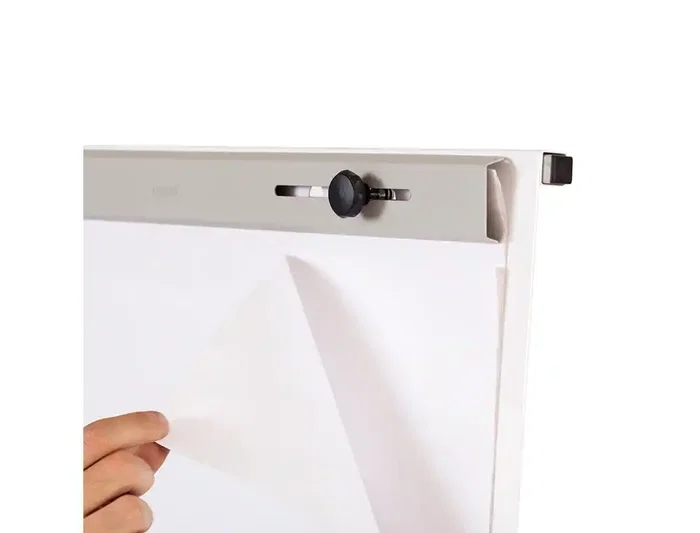 Rocada Pizarra Blanca Magnética con Trípode para Conferencias, Brazo Extensible, Lacada 68x104 cm