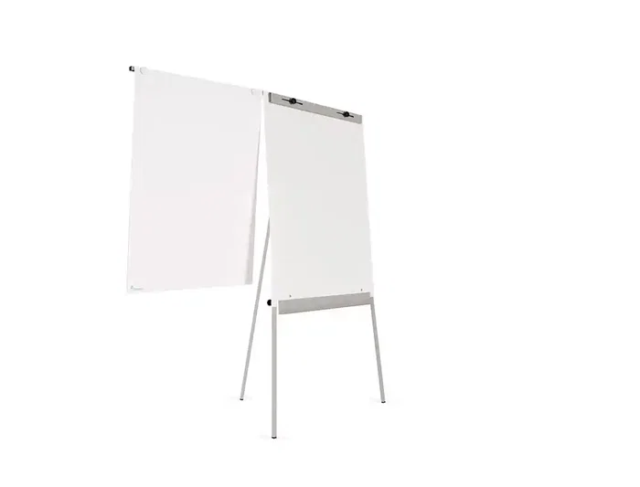 Rocada Pizarra Blanca Magnética con Trípode para Conferencias, Brazo Extensible, Lacada 68x104 cm