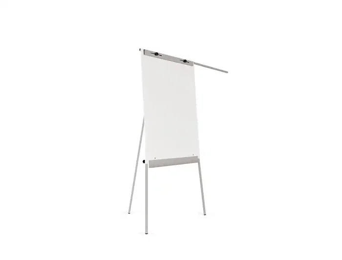 Rocada Pizarra Blanca Magnética con Trípode para Conferencias, Brazo Extensible, Lacada 68x104 cm