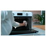 Smeg COF01PBEU Mini Horno Vintage Pastellblau 30L 1800W con Vapor, 3 Estantes, Azul