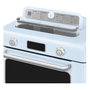 Smeg COF01PBEU Mini Horno Vintage Pastellblau 30L 1800W con Vapor, 3 Estantes, Azul