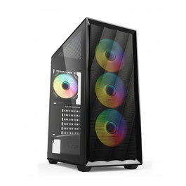 SHARKOON VK4 ARGB ATX 1xGlas negro