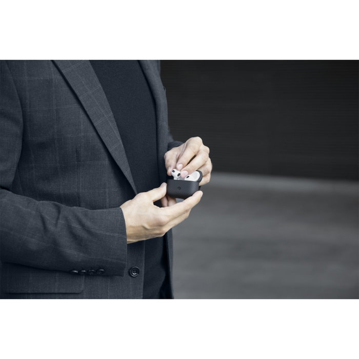Pitaka magEZ Case para AirPods 3 - Black Pitaka magEZ Case para AirPods 3 - Black
