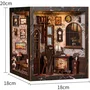Nookland Book Nook - Kit de Bricolaje para Construir un Sujetalibros Decorativo en 3D, Nook Cube