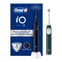 Oral-B iO Series 2 Cepillo Dental Eléctrico Recargable - 2 Mangos (Negro/Night Black & Verde/Forest Green) con 2 Cabezales, 3 Modos, Sensor de Presión