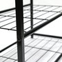 Home Deco Factory Banco Zapatero Negro 62x30x43 cm