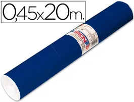 Aironfix 67150 Rollo Adhesivo Unicolor Azul Mate Oscuro 20 Metros
