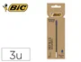 Bic Recambio bolígrafo Cristal Renew Azul, pack de 3 unidades