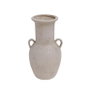 DKD Home Decor Jarrón Magnesia Envejecido Blanco 35x33x65 cm