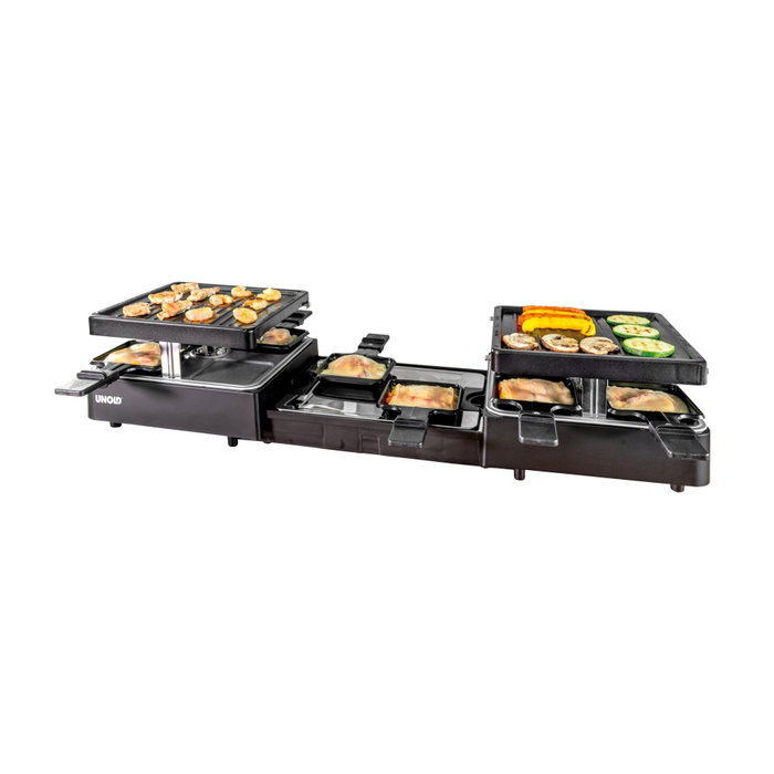 Unold 48755 Raclette Extandable para 8 personas