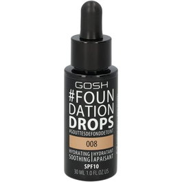 Gosh Drops Base líquida 008 Miel SPF 10, 30 ml