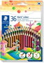 Staedtler Noris Colour Wopex Lápices de Colores Surtidos Estuche de 36 unidades