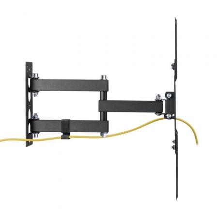 Aisens WT55TSE-153 Soporte de Pared Giratorio e Inclinable para TV de 23-55 Pulgadas, Carga Máxima 30kg, Negro