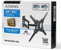 Aisens Soporte Eco Giratorio e Inclinable para TV/Monitor de 23-55 pulg, 30kg, Negro