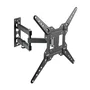 Aisens Soporte de Pared Giratorio e Inclinable para TV/Monitor hasta 55" y 30kg, VESA 400x400, Negro - WT55TSE-153