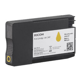 Ricoh Tóner 408520 Amarillo para Ricoh IJM C180F - Cartucho Original, 1600 páginas, 60L69A