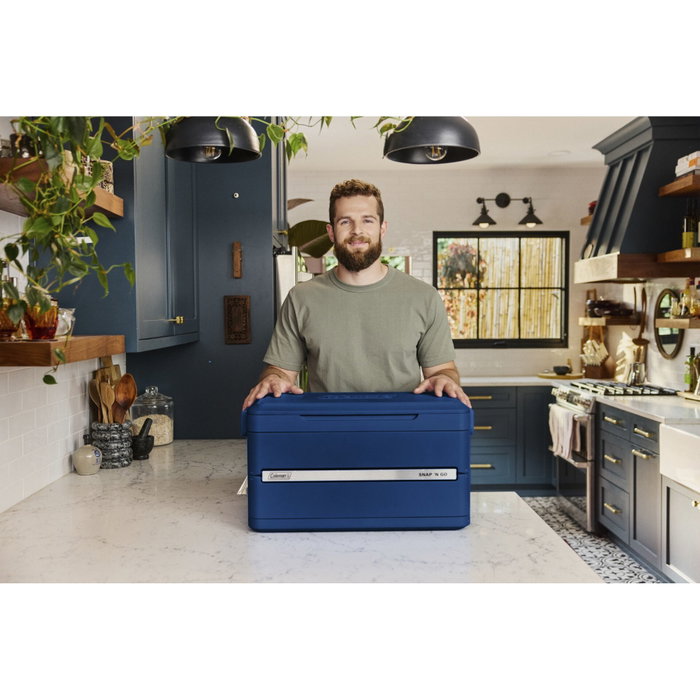 Coleman Snap-N-Go 45QT Foldable Refrigerator Box Azul