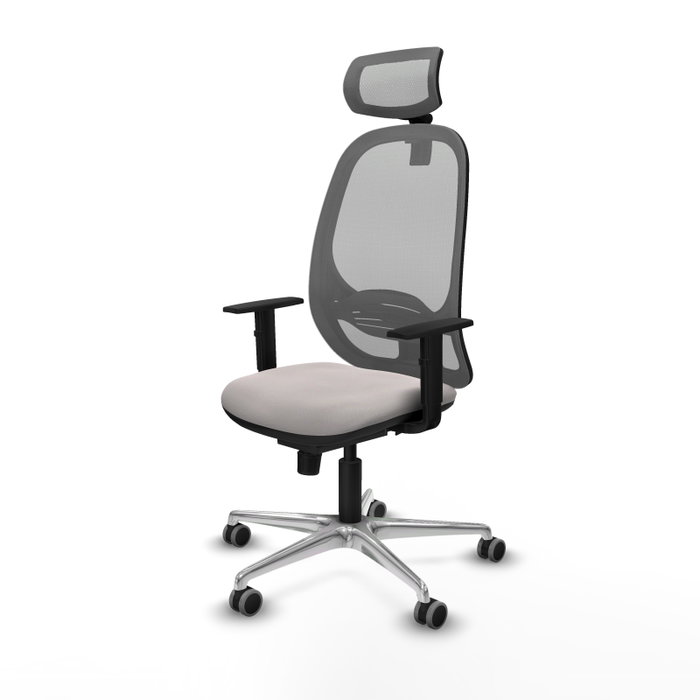 PIQUERAS Y CRESPO Silla de oficina Cilanco Gris y Blanca PIQUERAS Y CRESPO Silla de oficina Cilanco Gris y Blanca