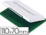 Q-connect Tampon nº2 110x70 mm Verde