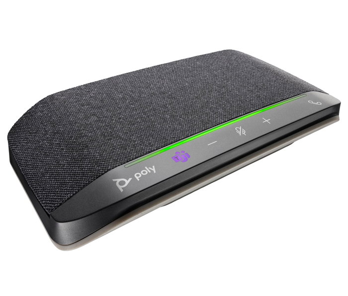 HP Poly Sync 10-M Altavoz manos libres Plata con certificación Microsoft Teams