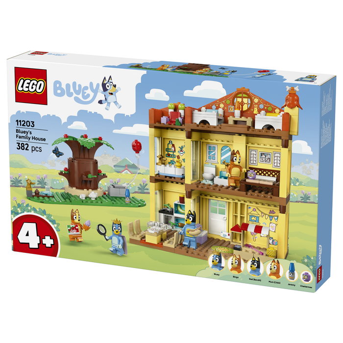 LEGO 11203 Bluey - Blueys Haus Juego de Construcción 382 Piezas 4+ años