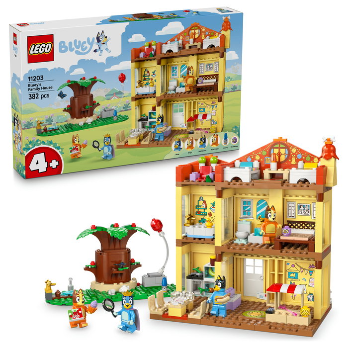 LEGO 11203 Bluey - Blueys Haus Juego de Construcción 382 Piezas 4+ años