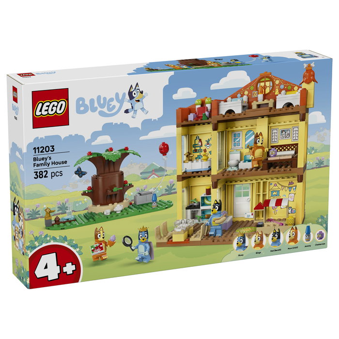 LEGO 11203 Bluey - Blueys Haus Juego de Construcción 382 Piezas 4+ años