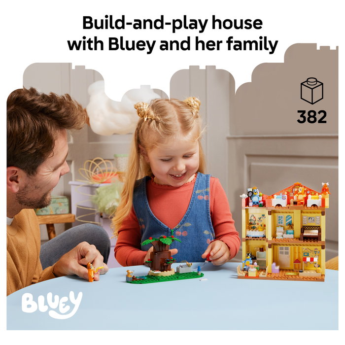 LEGO 11203 Bluey - Blueys Haus Juego de Construcción 382 Piezas 4+ años