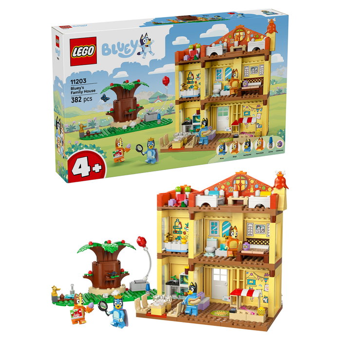 LEGO 11203 Bluey - Blueys Haus Juego de Construcción 382 Piezas 4+ años