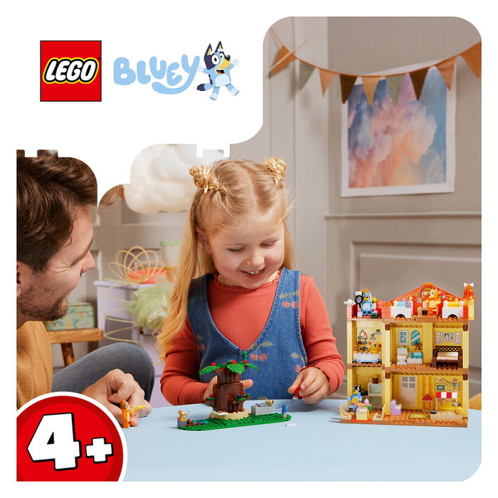 LEGO 11203 Bluey - Blueys Haus Juego de Construcción 382 Piezas 4+ años