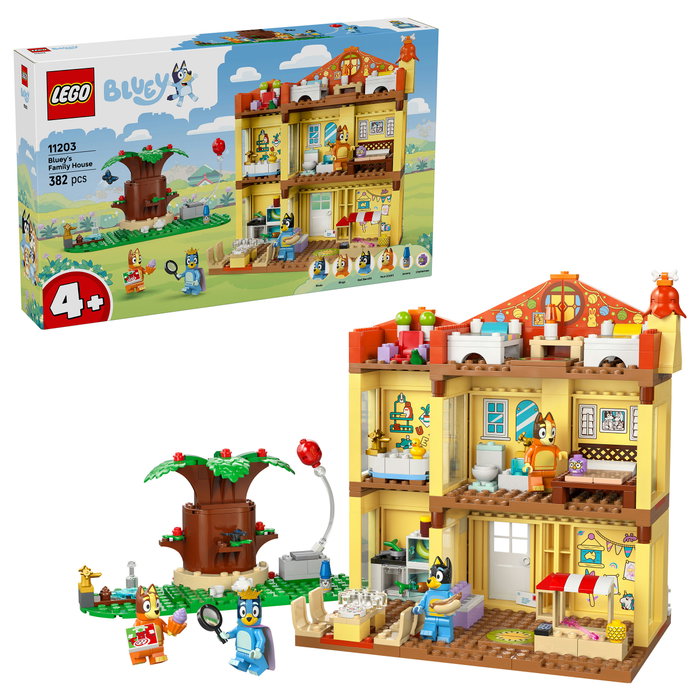 LEGO 11203 Bluey - Blueys Haus Juego de Construcción 382 Piezas 4+ años